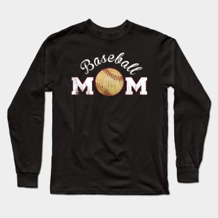 Baseball mom Long Sleeve T-Shirt